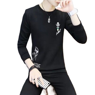 Picture of Export quality full sleeve sweatshirt for men black | Full sleeve t shirt for men cotton | Winter sweatshirt for men full sleeve | Sweatshirt for men full hand black