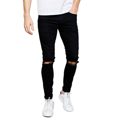 Picture of Black pant for men stylish brand | High quality pant for men stylish black jeans 2024 | Premium quality denim pant for men black