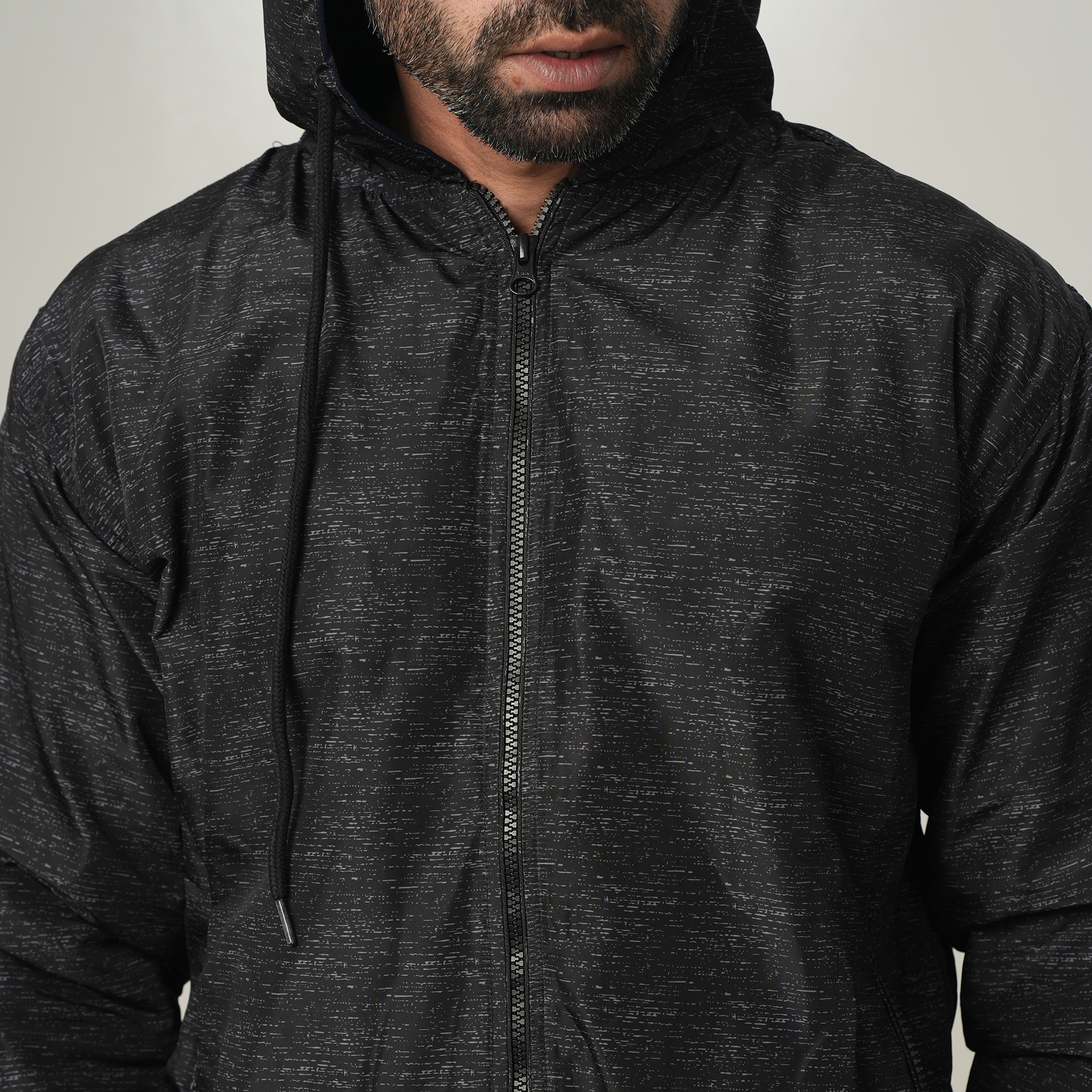 Picture of Hoodie jacket for men winter china high quality | Winter collection for men jaket high quality - Double part hoodie jacket