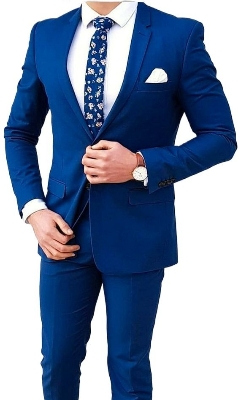 Picture of High quality Blazer suits for men blue | Low price blazer suits for men brand blue | Blazer for men stylish