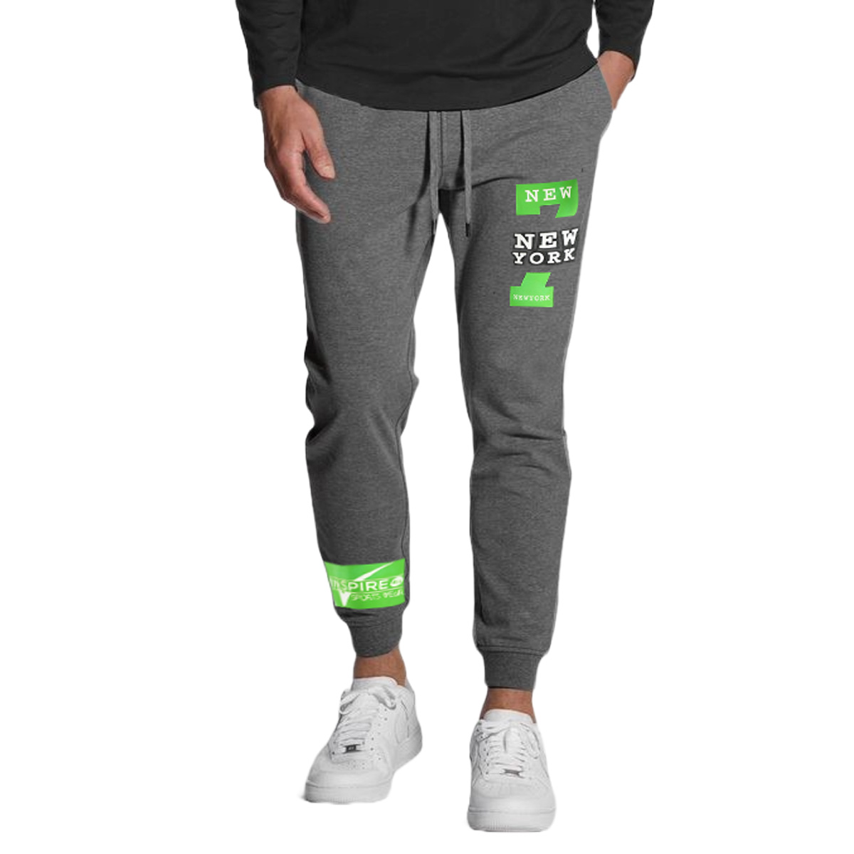 Picture of Gray color joggers for men stylish pant | High quality joggers for men cotton