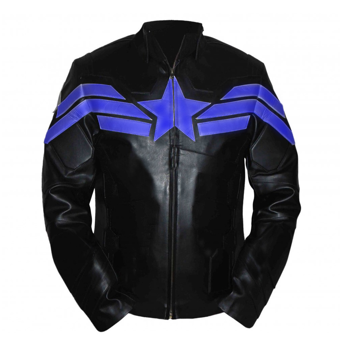 Picture of Leather jacket for men 2024 new collection | High quality leather jacket for men black | Mens biker leather jacket for winter