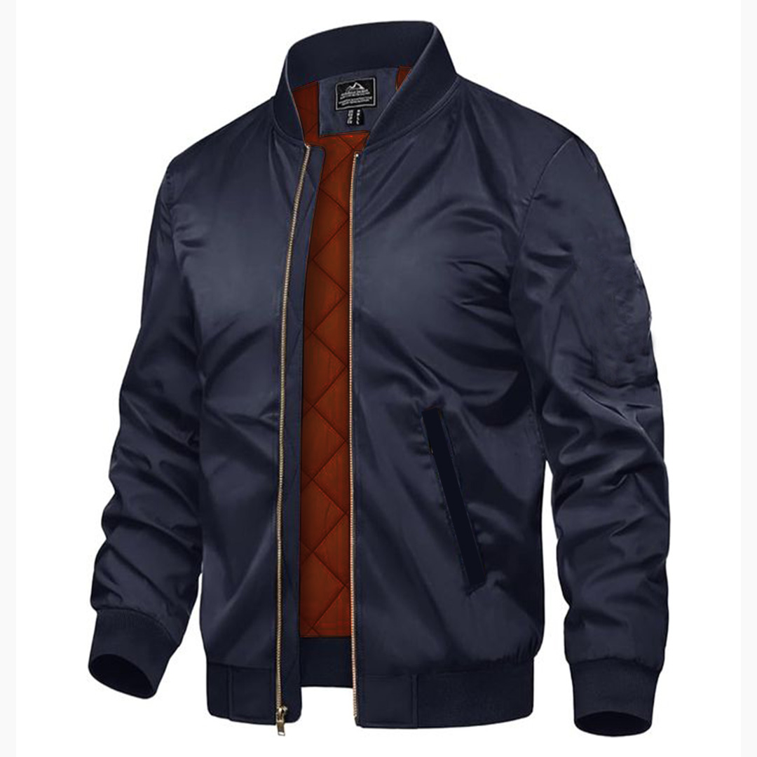 Picture of Jacket for men 2025 new collection | jacket for men winter china high quality | Black Jacket for men winter 2025 double part