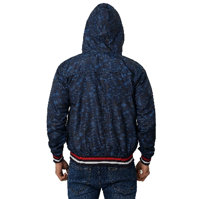 Picture of Printed blue jacket for men 2024 new collection | Jacket for men winter china high quality | Jacket for men winter 2023 double part