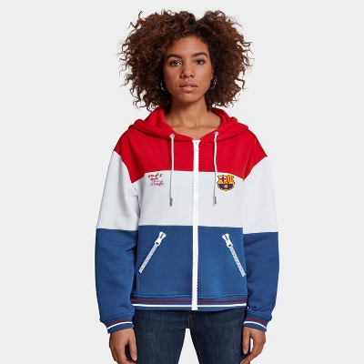 Picture of Stylish jacket for women winter china high quality | New export quality women jacket for winter 2024 - White hoodie jacket for women