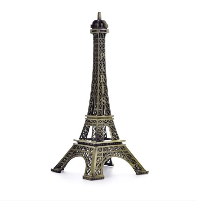 Picture of Art Eiffel Tower Showpiece Metal | Show piece for decoration drawing room | Gift for girlfriend and boyfriend | Low price gift for girl and boy