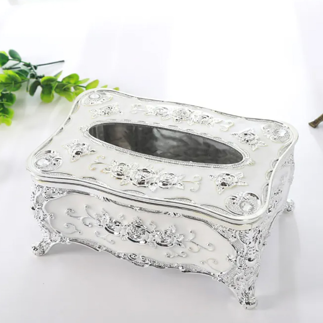 Picture of Tissue box holder for dining table | Tissue Box Paper Holder Home Hotel Decoration