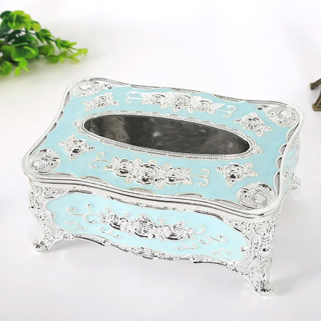 Picture of Tissue box holder for dining table | Tissue Box Paper Holder Home Hotel Decoration