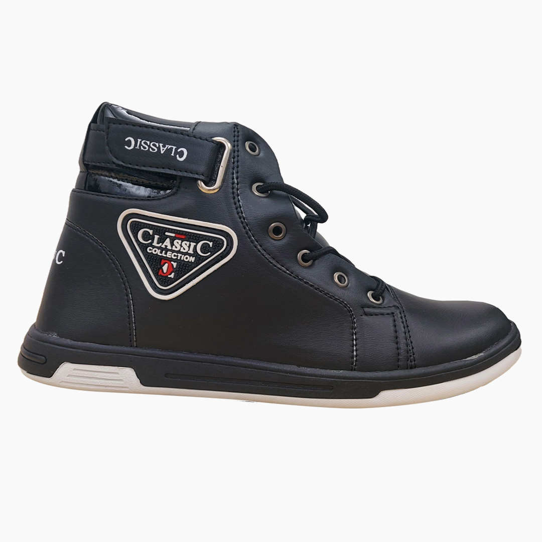 Picture of Sneakers for men China | Blue and pure white sneakers shoes for men new collection 2024 | leather boot shoes for men low price