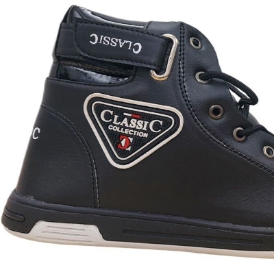 Picture of Sneakers for men China | Blue and pure white sneakers shoes for men new collection 2024 | leather boot shoes for men low price