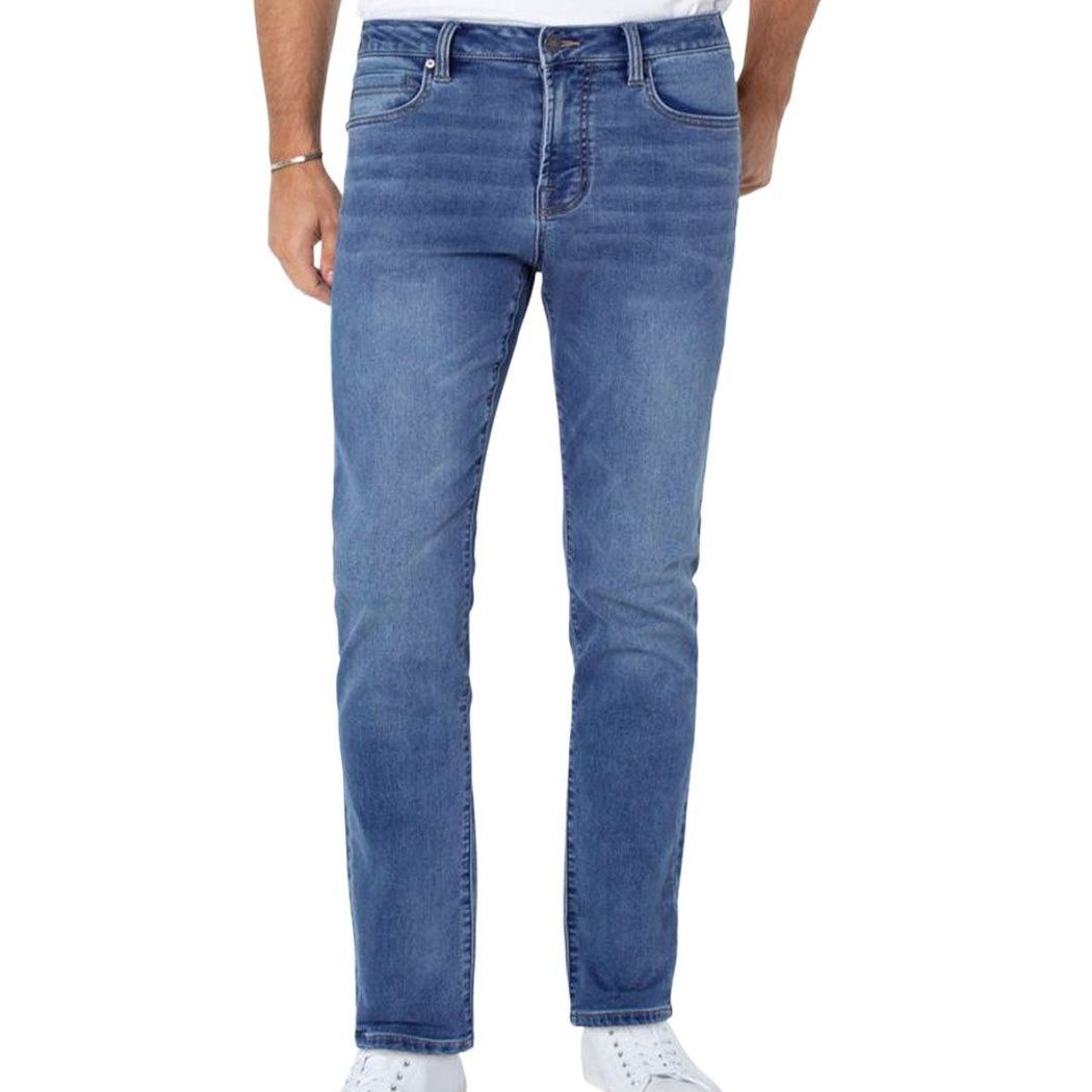 Picture of Light blue Jeans pant for men stylish 2024 new | Blue jeans pant for men | Navy blue pant for men high quality