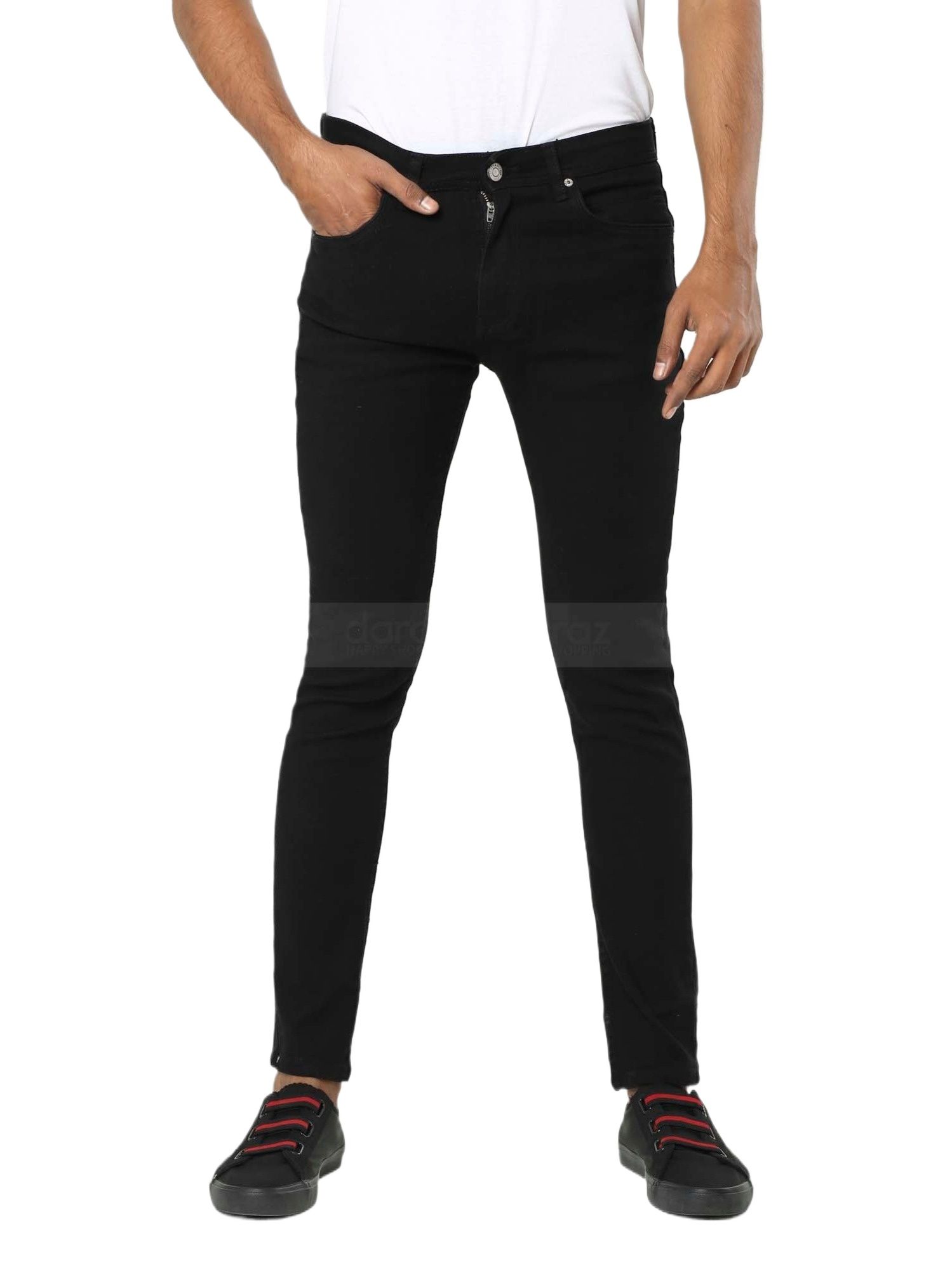 Picture of Black jeans pant for men new style 2024 | Denim pant for men high quality | Export quality stretch pant for men