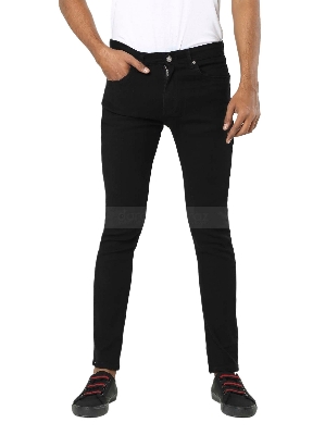 Picture of Black jeans pant for men new style 2024 | Denim pant for men high quality | Export quality stretch pant for men