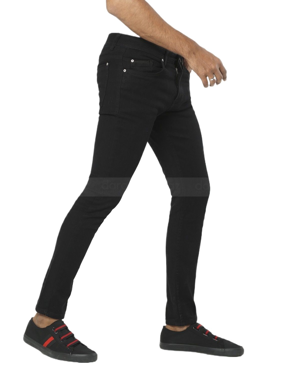 Picture of Black jeans pant for men new style 2024 | Denim pant for men high quality | Export quality stretch pant for men