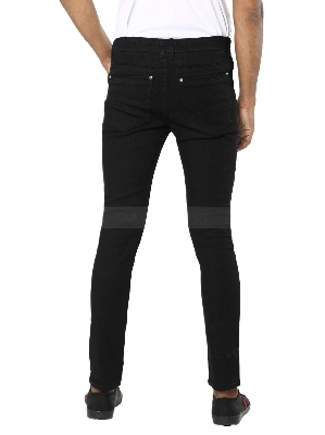 Picture of Black jeans pant for men new style 2024 | Denim pant for men high quality | Export quality stretch pant for men