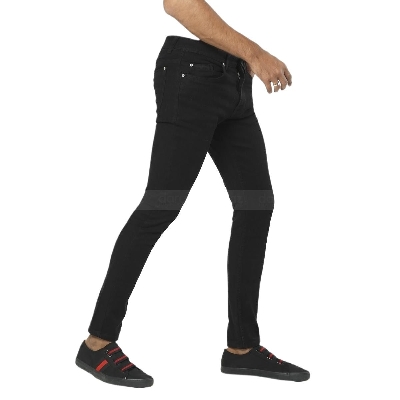 Picture of Black jeans pant for men new style 2024 | Denim pant for men high quality | Export quality stretch pant for men