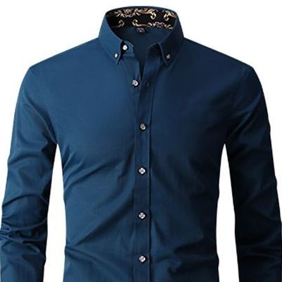 Picture of Formal navy blue shirt for men brand high quality | Soft cotton white shirt for men brand | Low price shirt for men new collection 2024 |