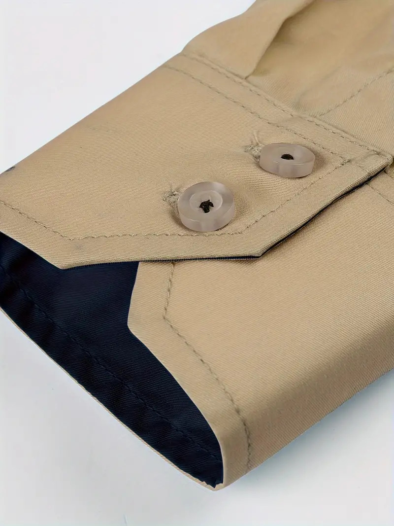 Picture of Low price khaki shirt for men high quality cotton fabrics | Export quality stripe shirt for men formal and casual stylish | premium quality shirt for men new 2024 brand stylish backish khaki colour