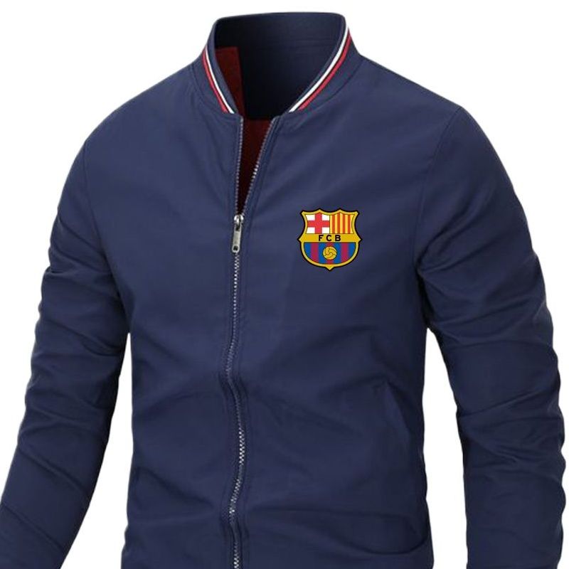 Picture of Blue jacket for men 2024 new collection | Export quality jacket for men winter china high quality | Winter collection for men jacket high quality - Barcelona jacket