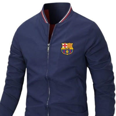 Picture of Blue jacket for men 2024 new collection | Export quality jacket for men winter china high quality | Winter collection for men jacket high quality - Barcelona jacket