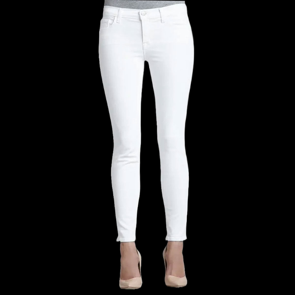 Picture of Stylish white pant for women jeans | Denim white pant for girls - Women pant hot