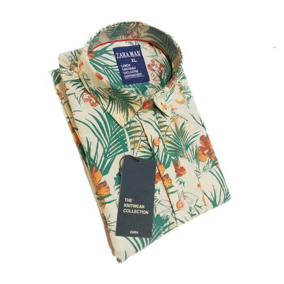 Picture of High quality beach shirt for men new 2024 brand stylish black | Premium quality casual cotton shirt for men | Printed shirt for men black