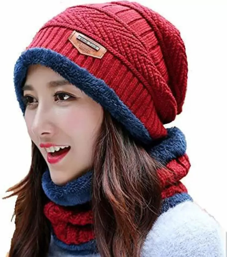 Picture of Winter cap for men new collection 2024 | Winter cap for men style | Winter cap for men 2 in 1 | Winter cap for men wool | winter cap for men blue | Winter cap for men navy blue | Winter cap for women blue