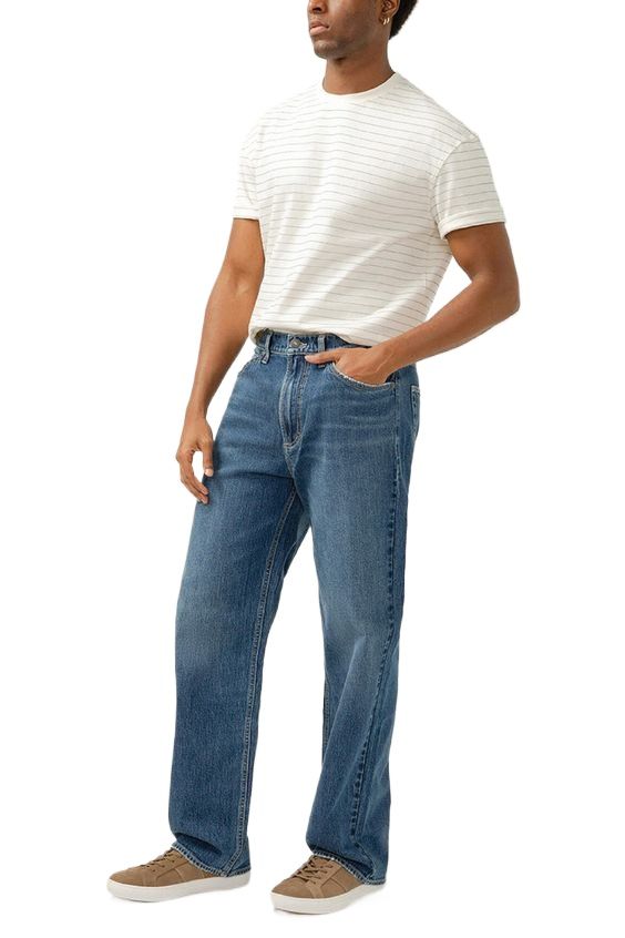 Picture of Baggy jeans for men low price | Free size denim pants for men |  Korean jeans pants for men new collection 2024