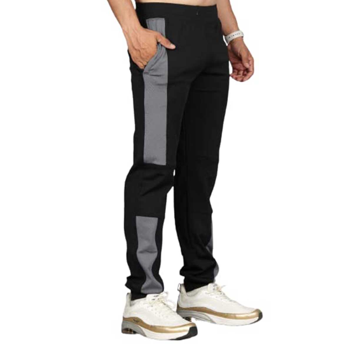 Picture of Stylish joggers for men high quality double | Premium joggers pant for men stylish black