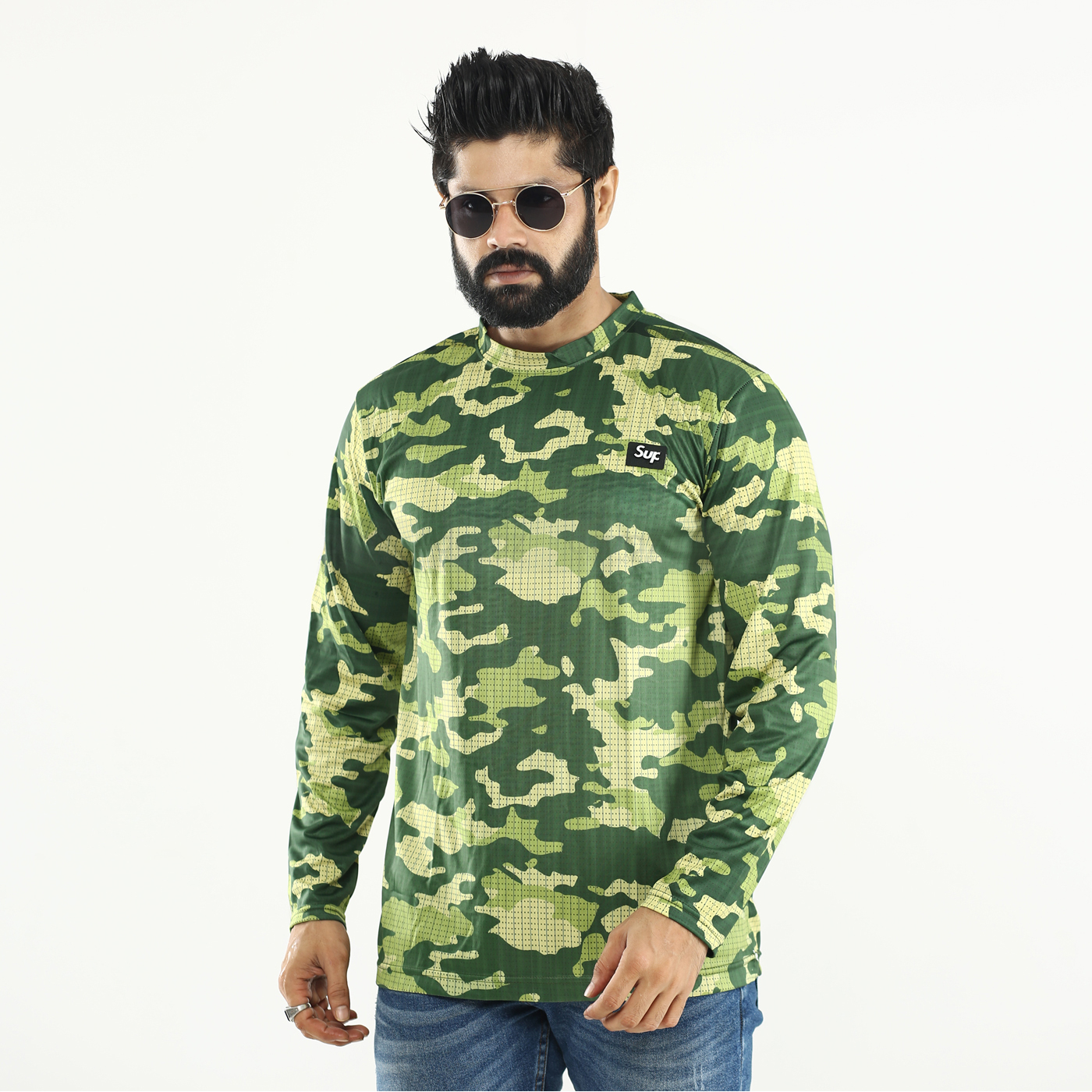 Picture of stock clearance offer -Stylish Full Sleeve T-Shirt for Men - Comfortable Cotton Men's Tee - Trendy Casual Wear for Everyday Use | Men's Full Sleeve Cotton T-Shirt - Premium Quality Casual Wear - Perfect for All Seasons | Trendy Full Sleeve T-Shirt for Men