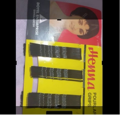 Picture of Hair Clips (Hena)-12 Pair or 24 pcs or 2 dozens