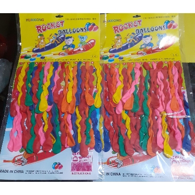 Picture of Rocket Balloon - 40 Pieces - Birthday Decoration