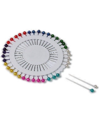 Picture of Hijab Pin (Multicolor) - 40 Pcs or 1 Wheel