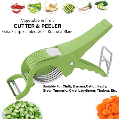 Picture of Chusuko 2 in 1 Vegetable Cutter with Peeler & Slicer