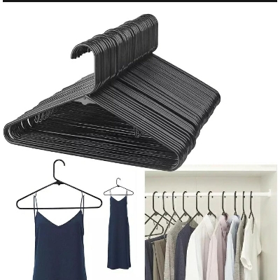 Picture of Plustic Hangers for cloths hanging - 6 Pcs