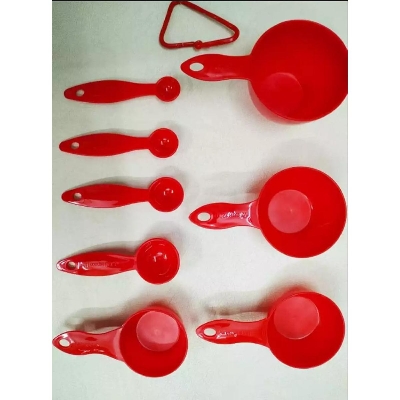 Picture of Measurement Cup Set - 8 Pcs (Red Color)