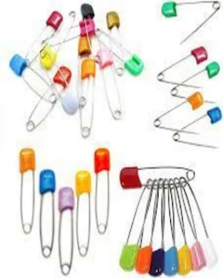 Picture of Hijab Safety Pin Bulk Pack - 10 Pieces Islamic Headscarf Holding Clips for Women Hair Accessories