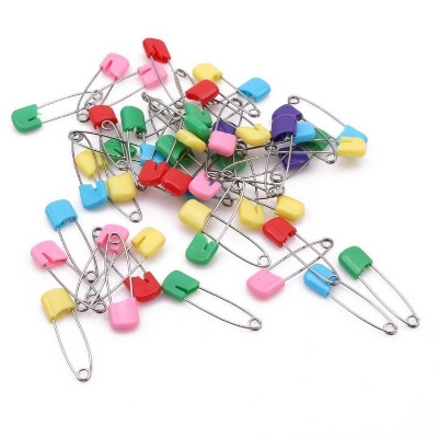 Picture of Hijab Safety Pin Bulk Pack - 10 Pieces Islamic Headscarf Holding Clips for Women Hair Accessories