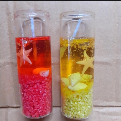 Picture of Wax Jelly Candle Big Size in Glass  - 2 pieces
