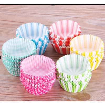 Picture of Mini Cup Muffin Cake mold Paper (10 Pieces)