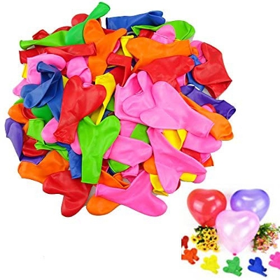 Picture of Love Shaped Balloons for Happy birthday or Parties (5 pieces)