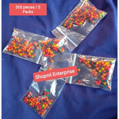 Picture of Magic Balls or Jelly Balls or Orbeez or Beads (500 Pieces in 5 Packs)