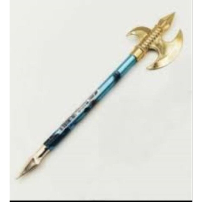Picture of 1 Piece Axe Shape Bahubali Gel Pen for Kids, Birthday Party Return Gifts