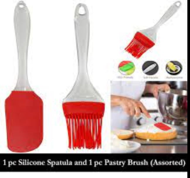 Picture of Silicone Brush and Spatula Pair – 2 in 1 set