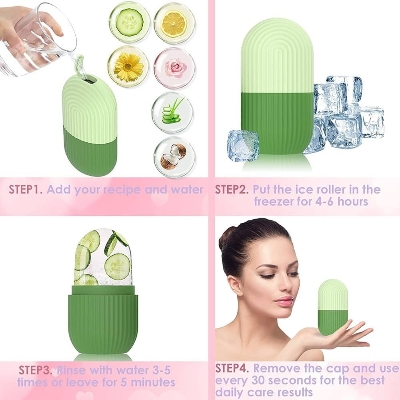 Picture of Ice Roller for Face , Eyes , Hands or Neck as Cool Massager