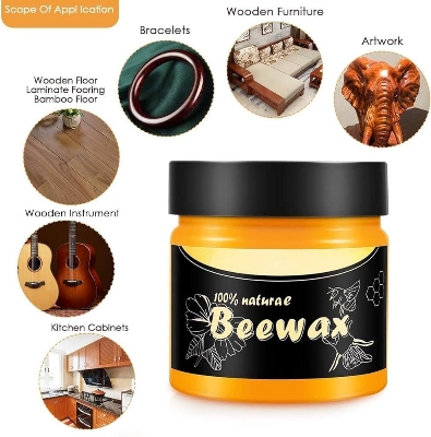 Picture of Beewax Wood Polish Liquid for Furniture (120 ml Jar)