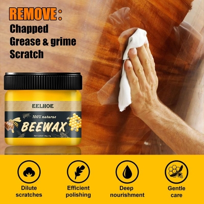 Picture of Beewax Wood Polish Liquid for Furniture (120 ml Jar)