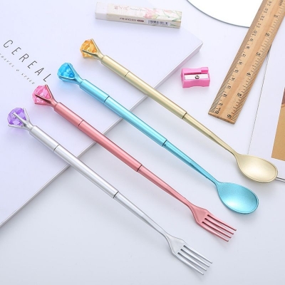 Picture of 1 Piece Spoon or Fork Shaped  Writting Pen (1 Piece)