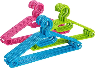 Picture of Colorful Hangers for Clothes ( 12 Pieces or 1 dozen)