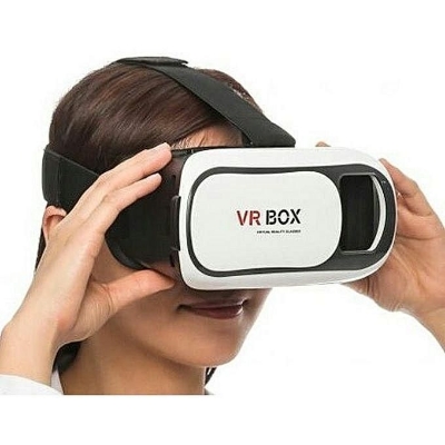 Picture of VR BOX 2 Virtual Reality 3D Glasses for Smartphones - White and Black